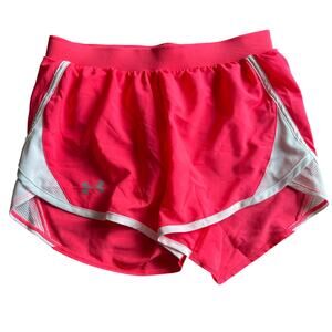 NWT! Under Armour Pink / White Heatgear Athletic Shorts Size XS